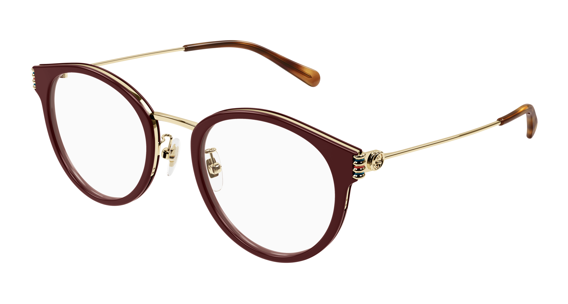 Burgundy Eyeglasses Gucci 889652525402