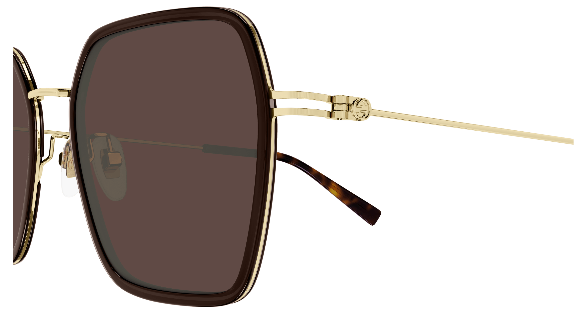 Brown Sunglasses Gucci 889652526201