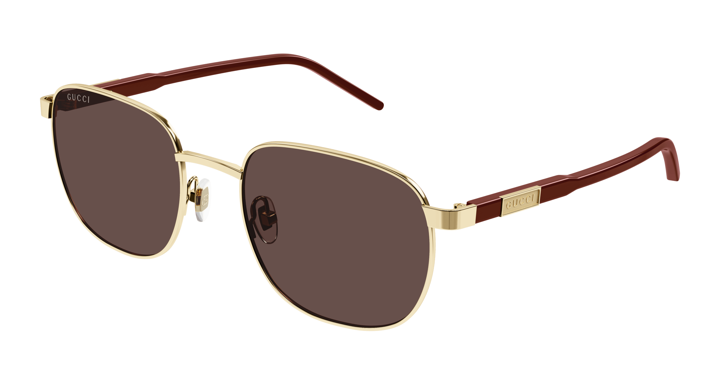 Gold Sunglasses Gucci 889652528014