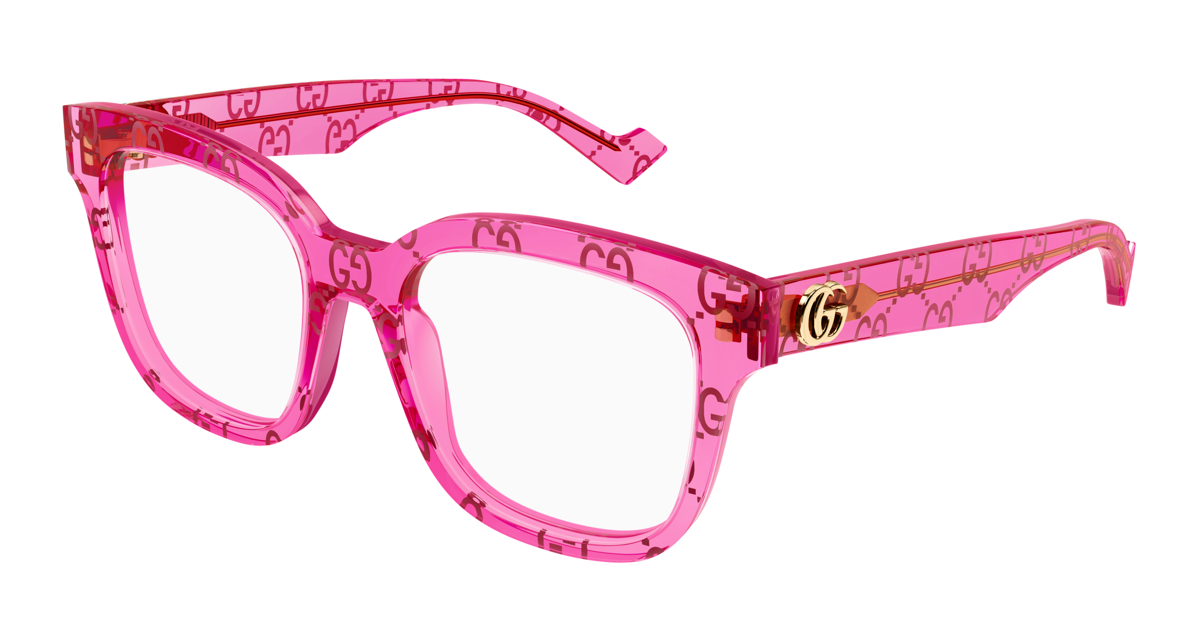 Pink Eyeglasses Gucci 889652531427