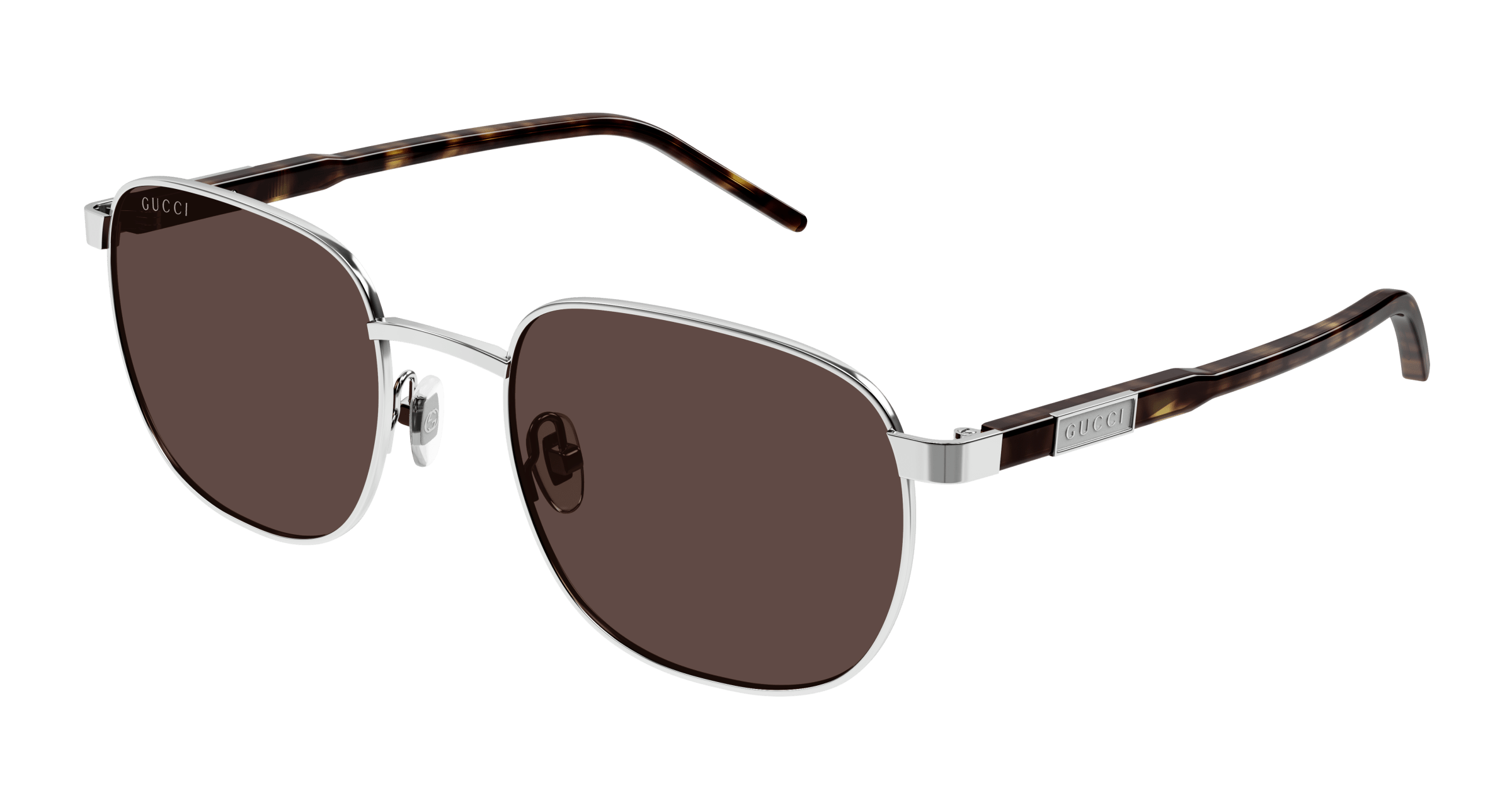 Silver Sunglasses Gucci 889652527994