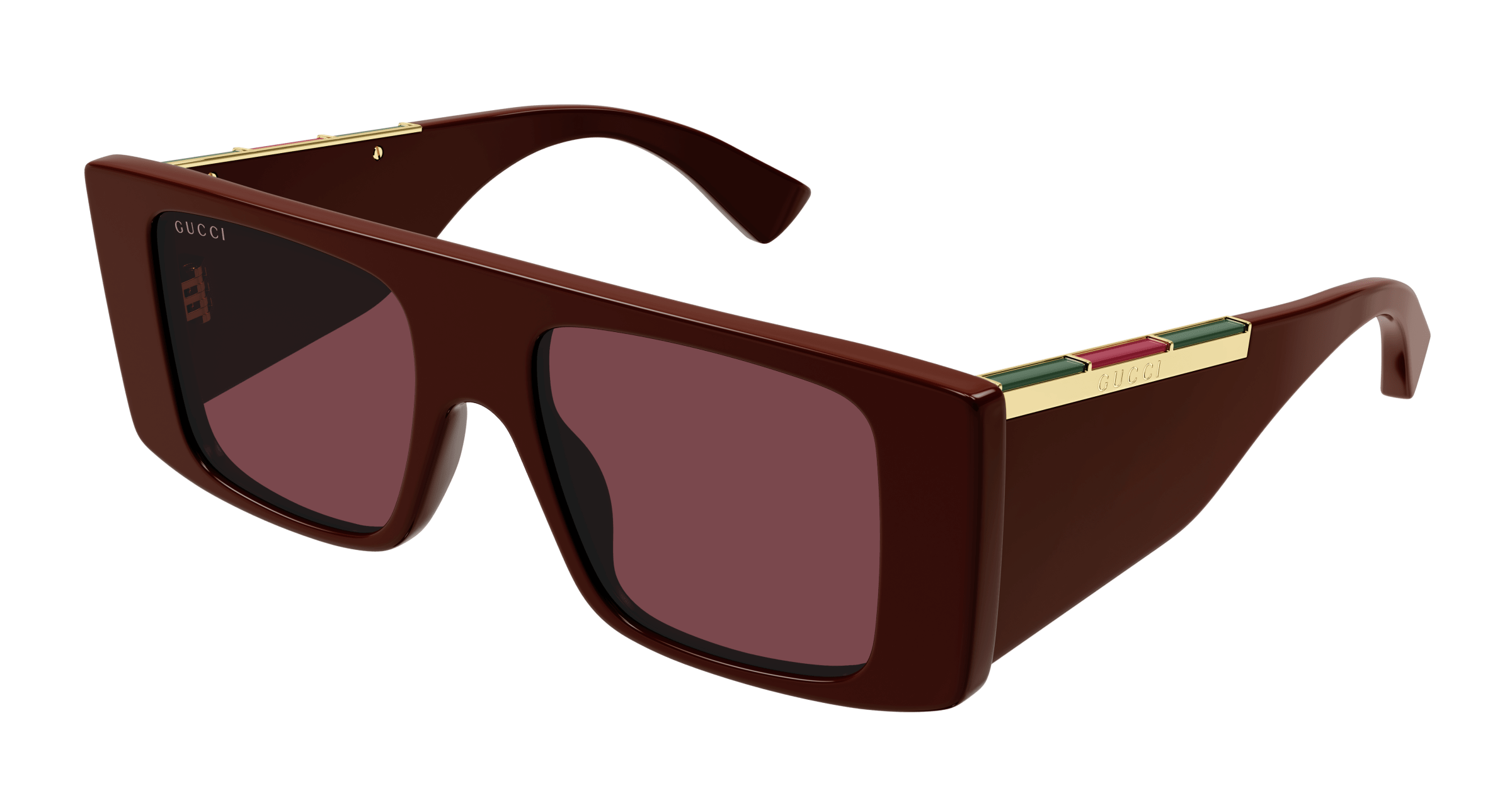 Burgundy Sunglasses Gucci 889652529363