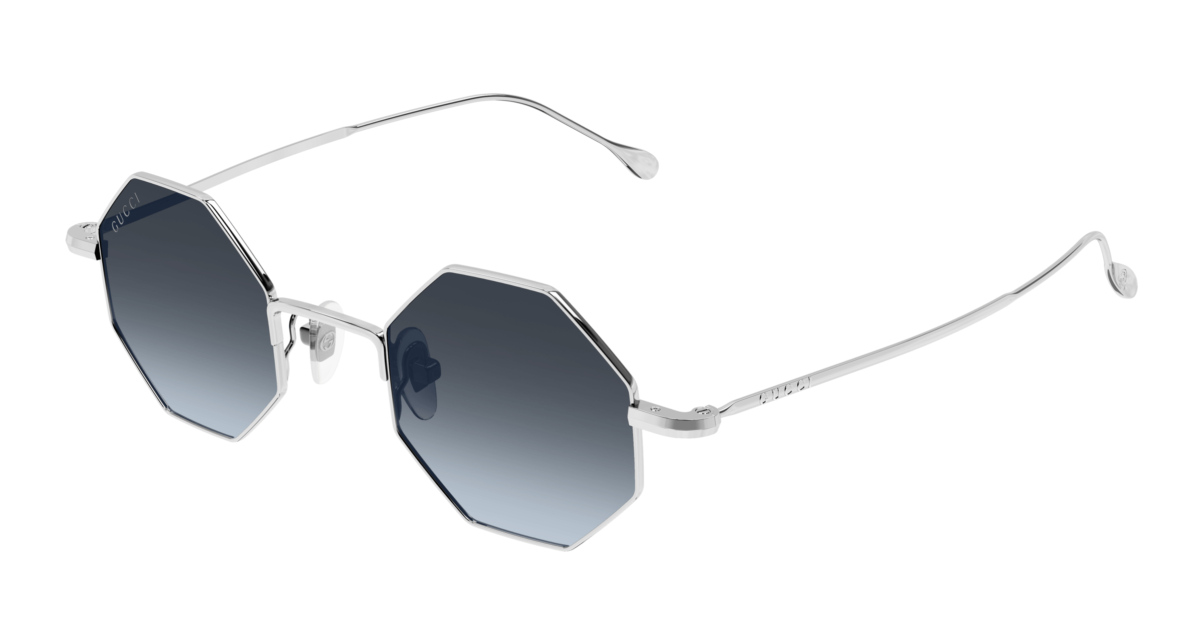 Silver Sunglasses Gucci 889652526744