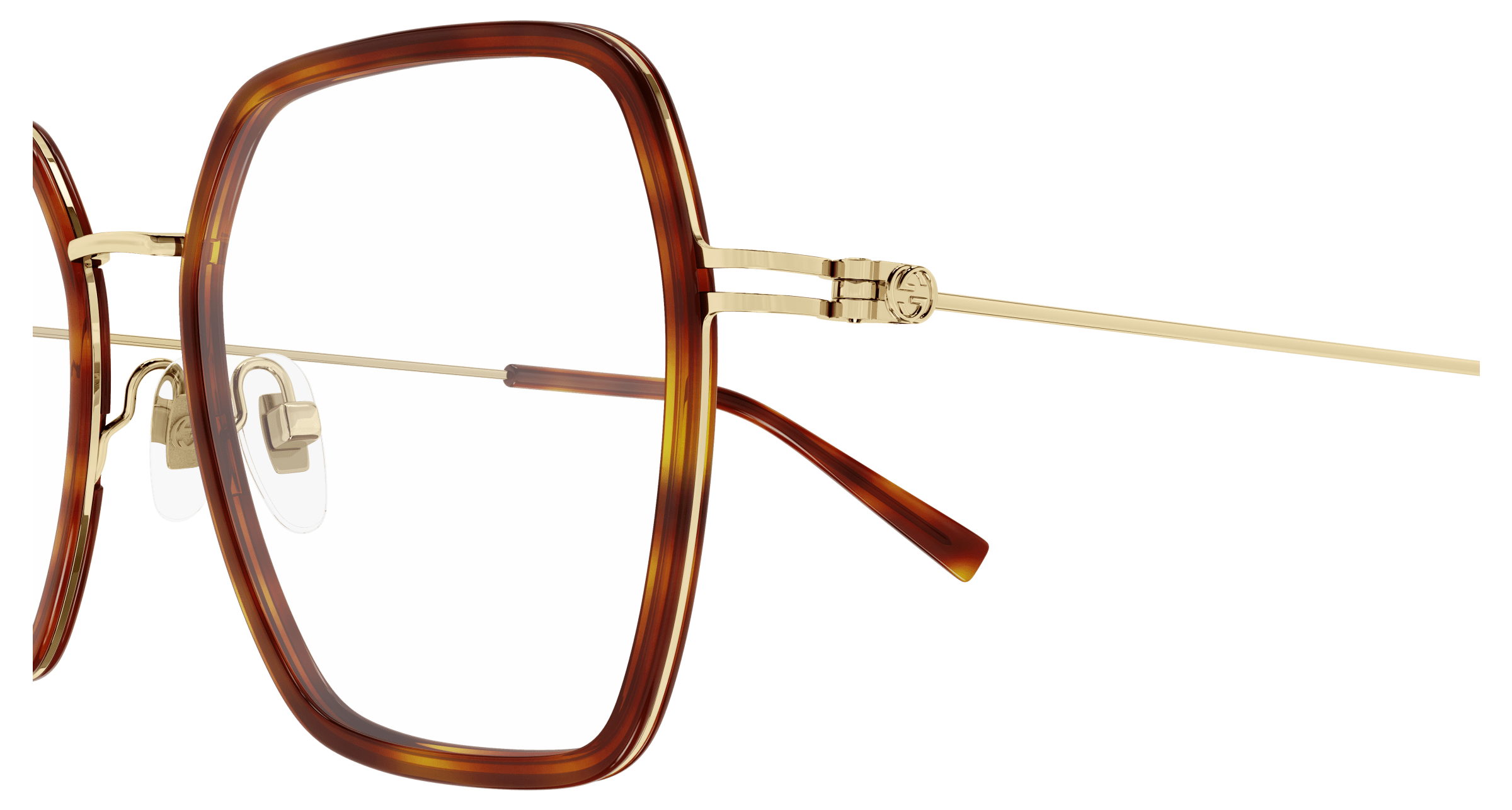 Havana Eyeglasses Gucci 889652529196