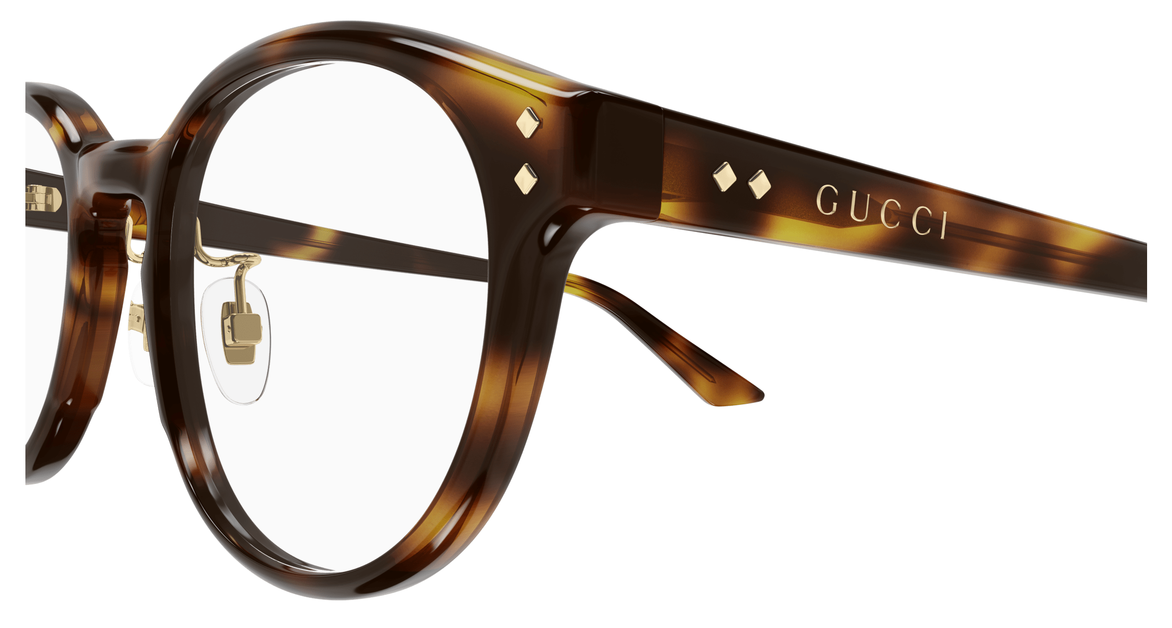 Havana Eyeglasses Gucci 889652525587