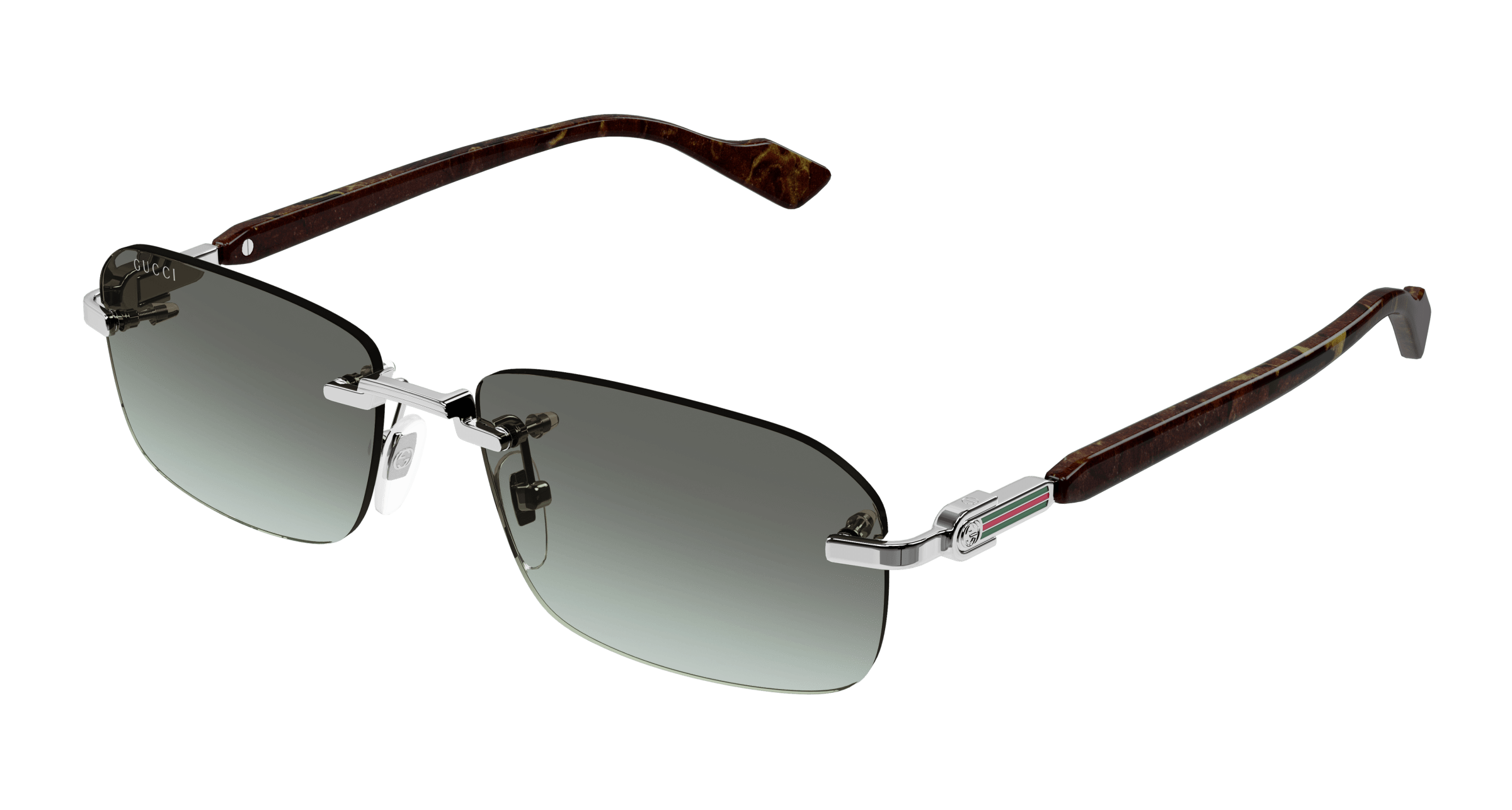 Silver Sunglasses Gucci 889652530789