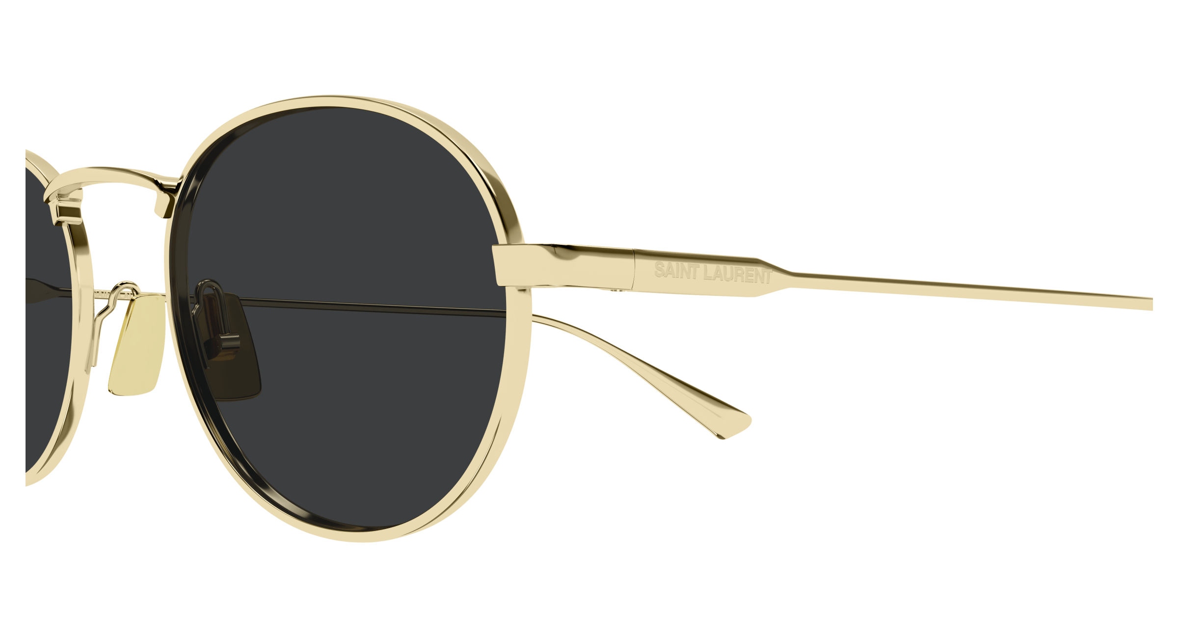 Gold Sunglasses Saint Laurent 889652558462