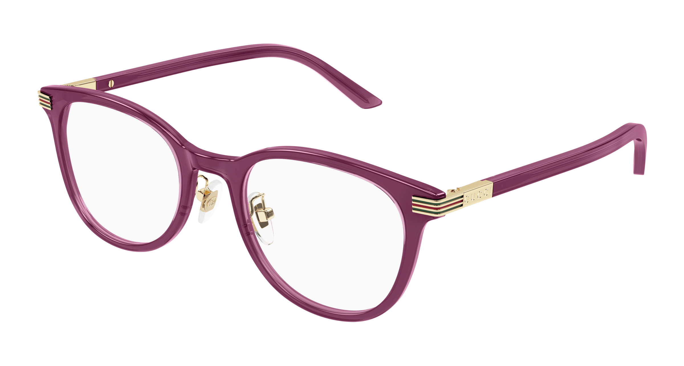 Burgundy Eyeglasses Gucci 889652527376