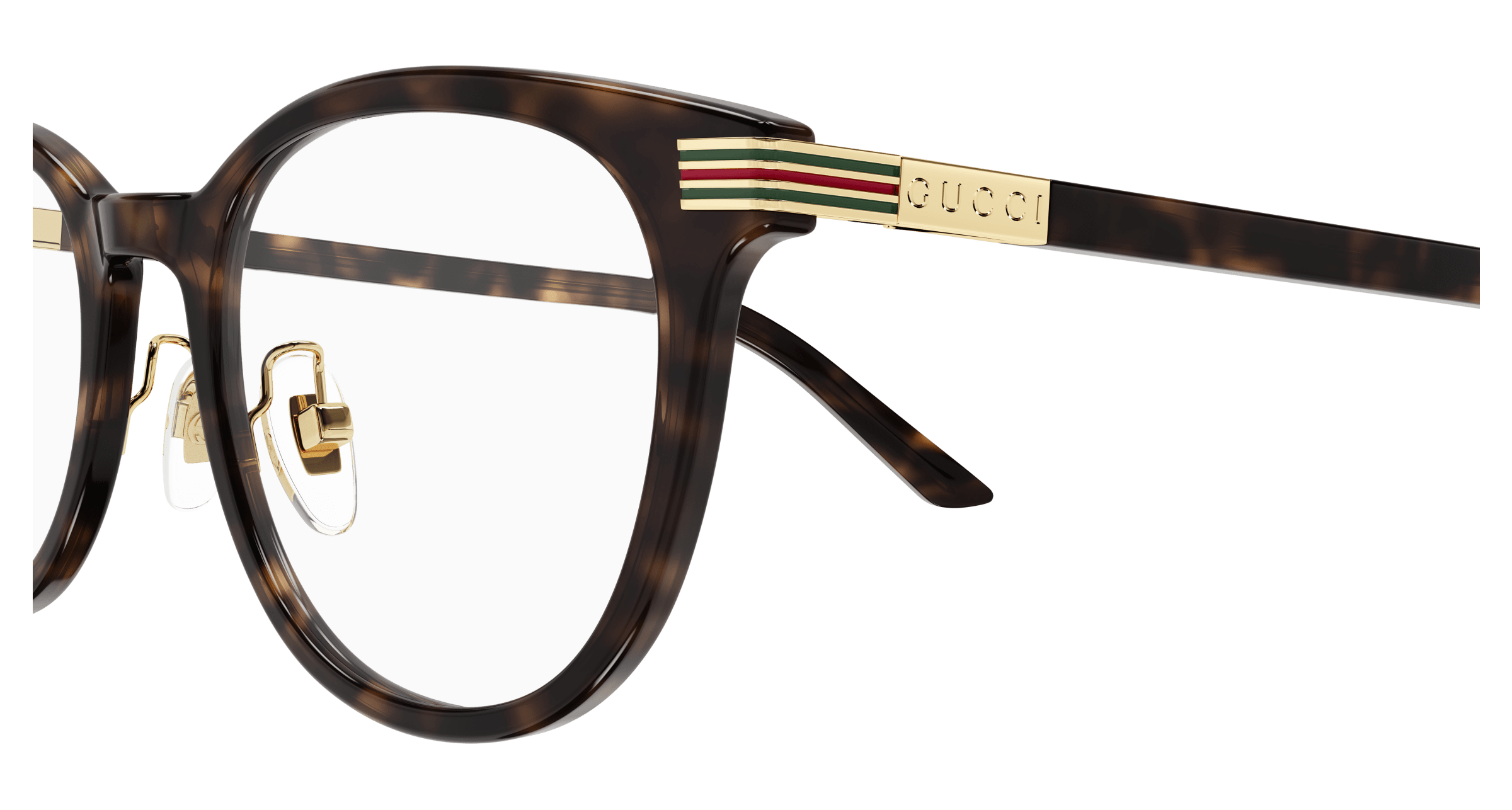 Havana Eyeglasses Gucci 889652527369