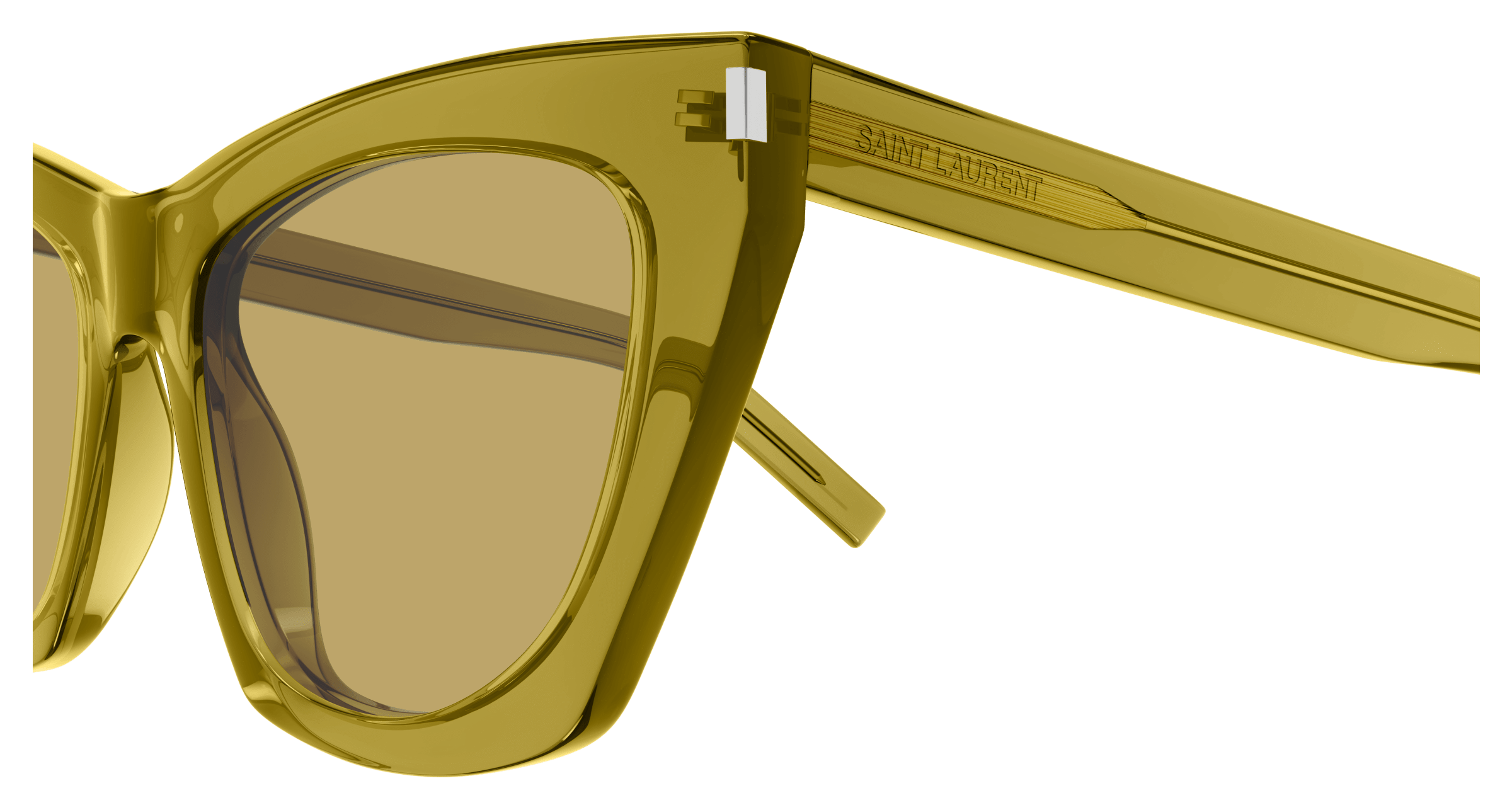 Green Sunglasses Saint Laurent 889652556550