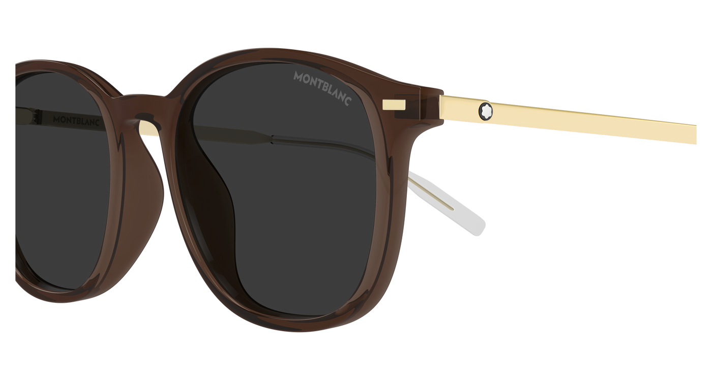 Montblanc MB0454SA Brown 889652599946