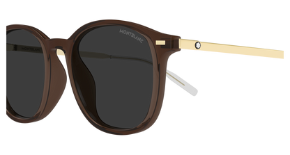Montblanc MB0454SA Brown 889652599946