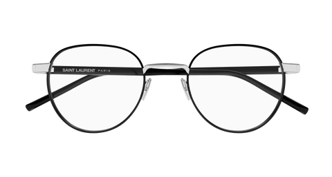 Silver Eyeglasses Saint Laurent 889652555867