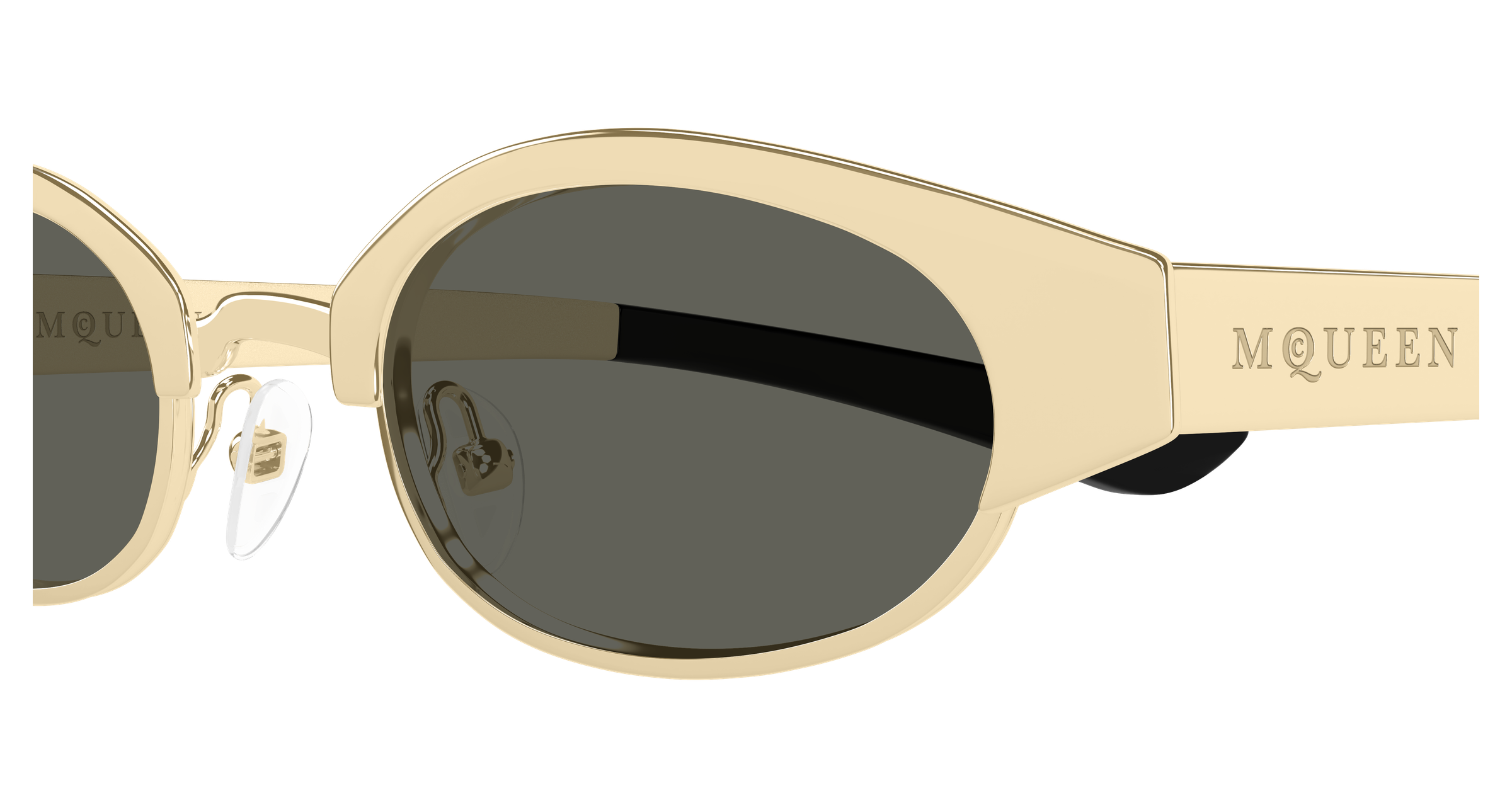 Alexander McQueen AM0545S Gold 001 889652634302