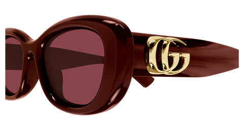 Burgundy Sunglasses Gucci 889652525792