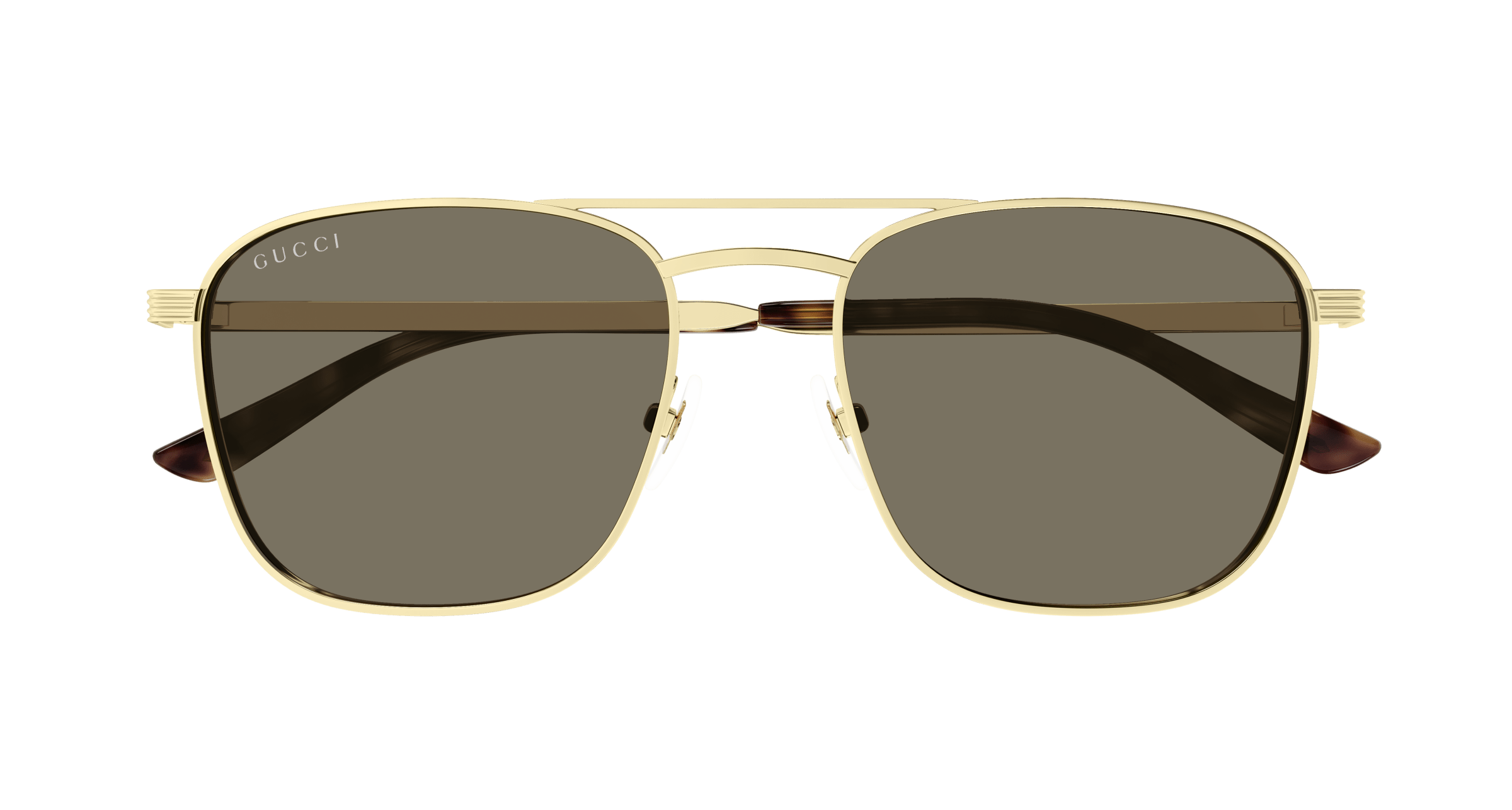 Gold Sunglasses Gucci 889652530086