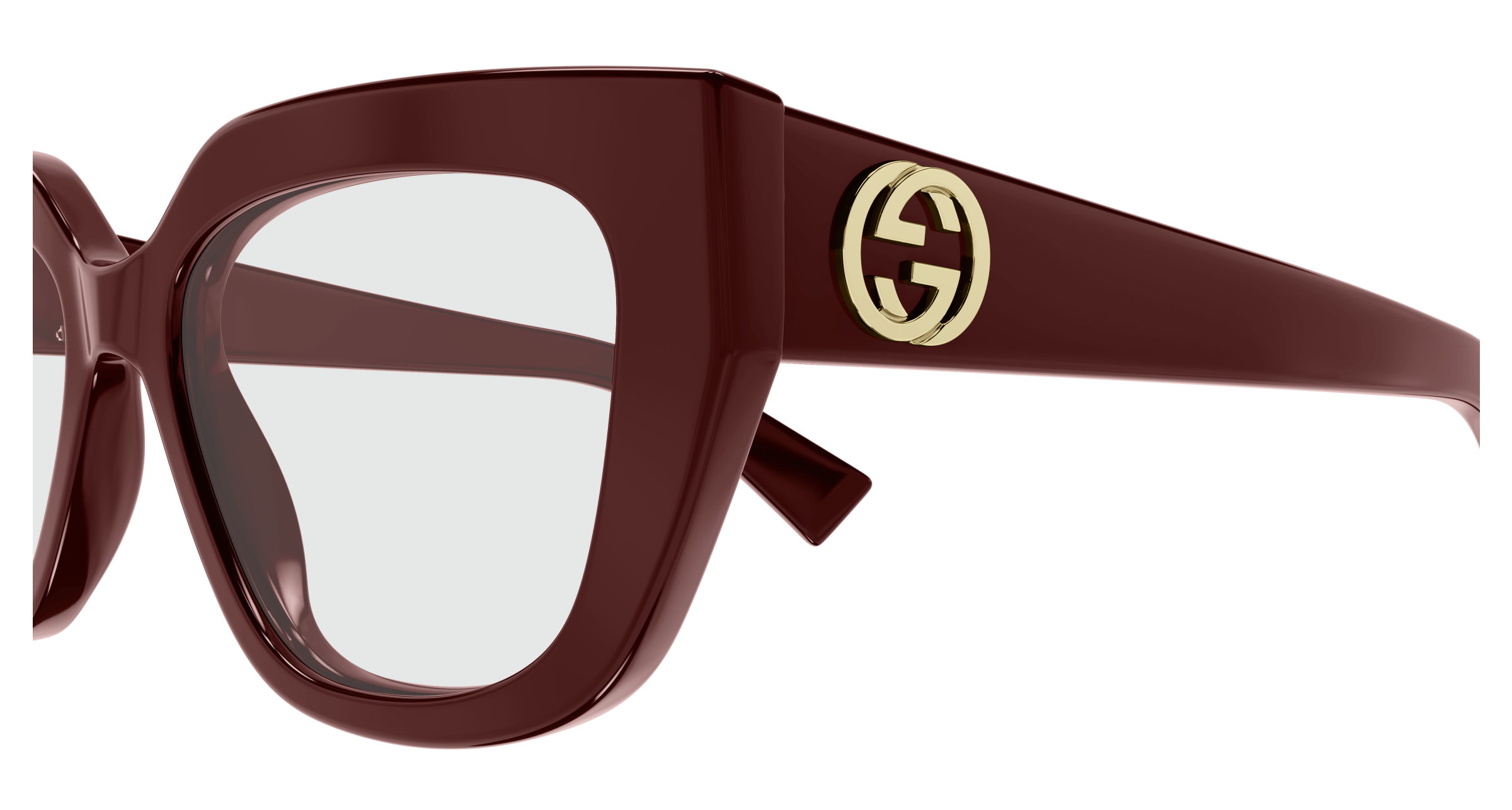 Burgundy Eyeglasses Gucci 889652528908