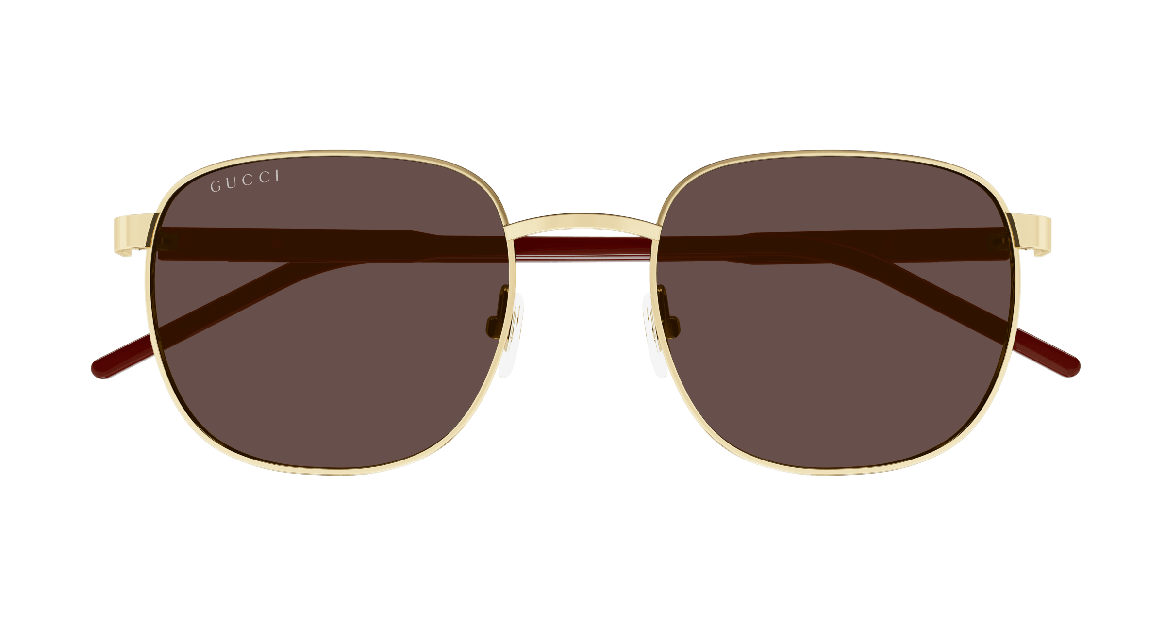 Gold Sunglasses Gucci 889652528014