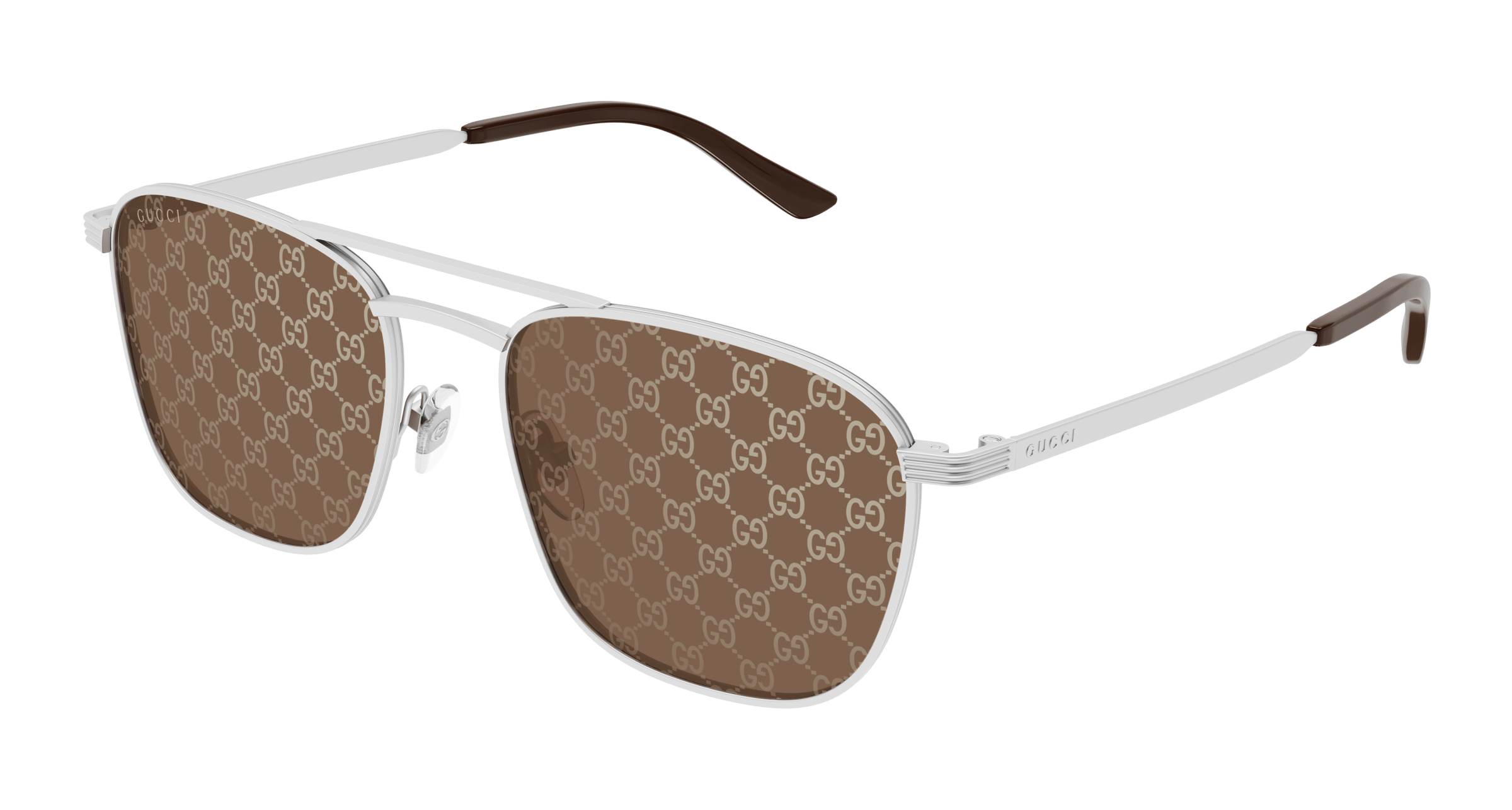 Silver Sunglasses Gucci 889652530109