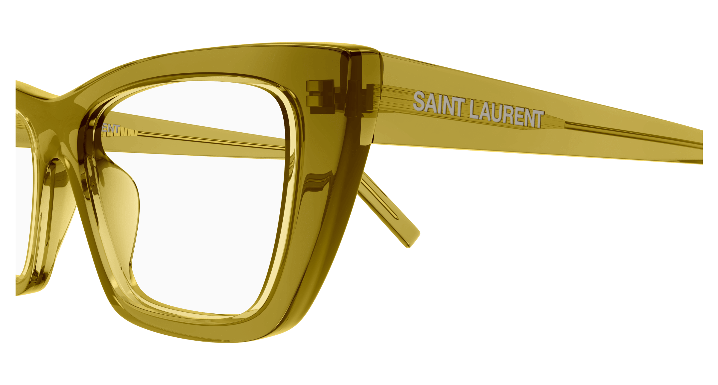 Green Eyeglasses Saint Laurent 889652560786