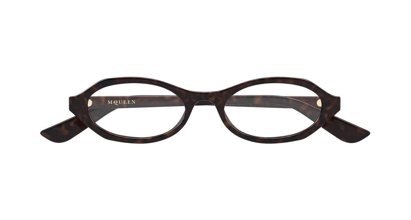 Alexander McQueen AM0559O Havana 889652641959