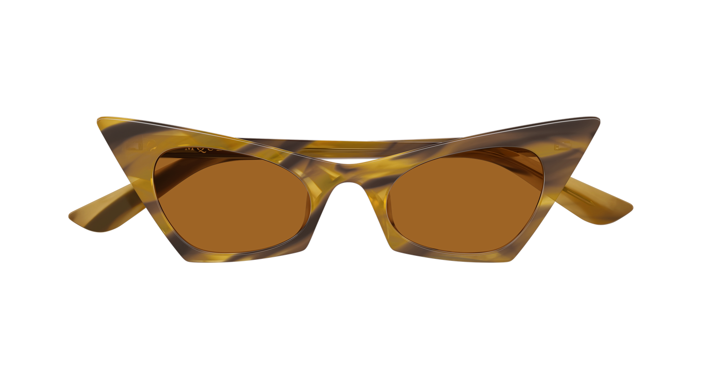 Alexander McQueen AM0557S Havana 003 889652641812