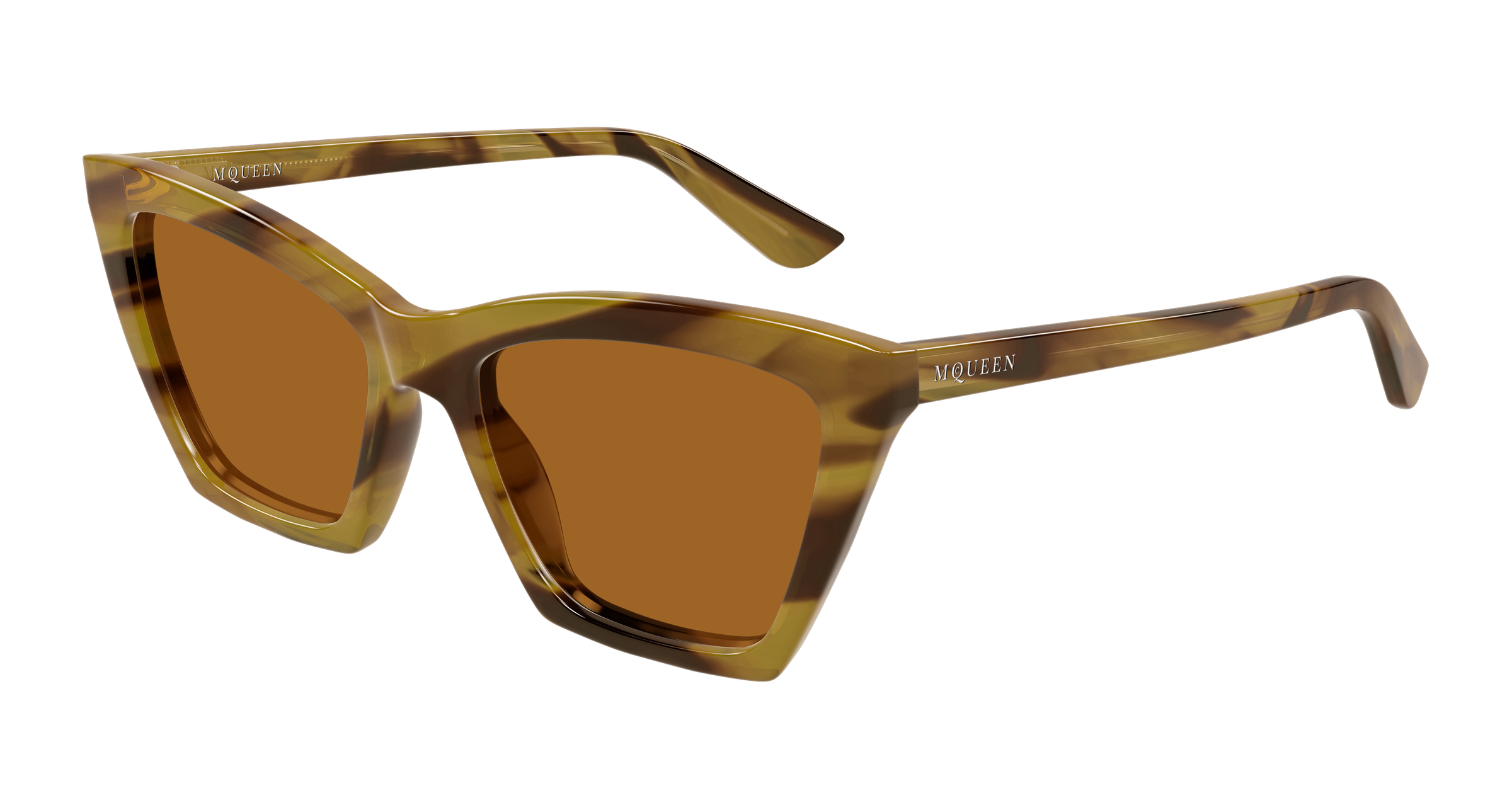 Alexander McQueen AM0536S Havana 006 889652640921