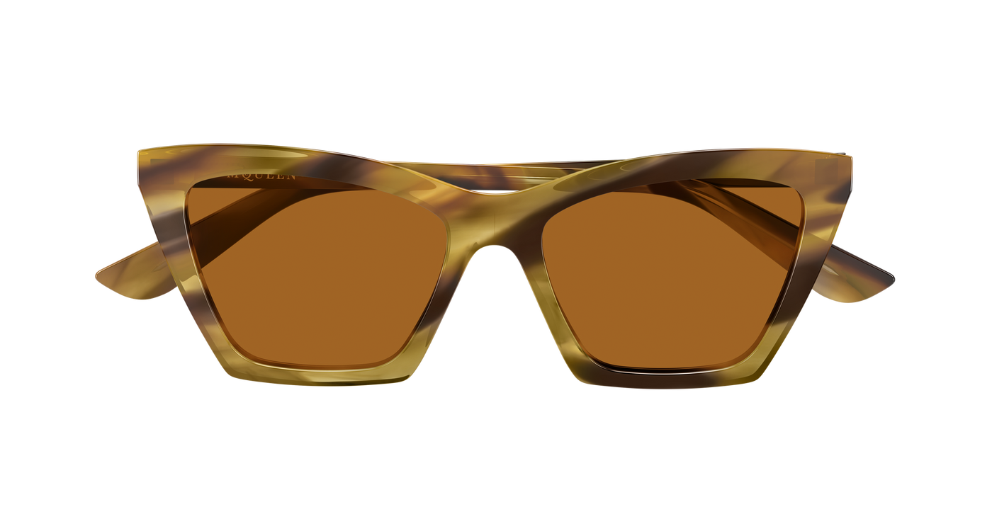 Alexander McQueen AM0536S Havana 006 889652640921