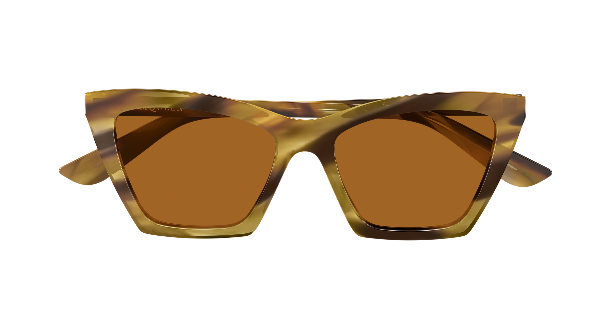 Alexander McQueen AM0536S Havana 006 889652640921