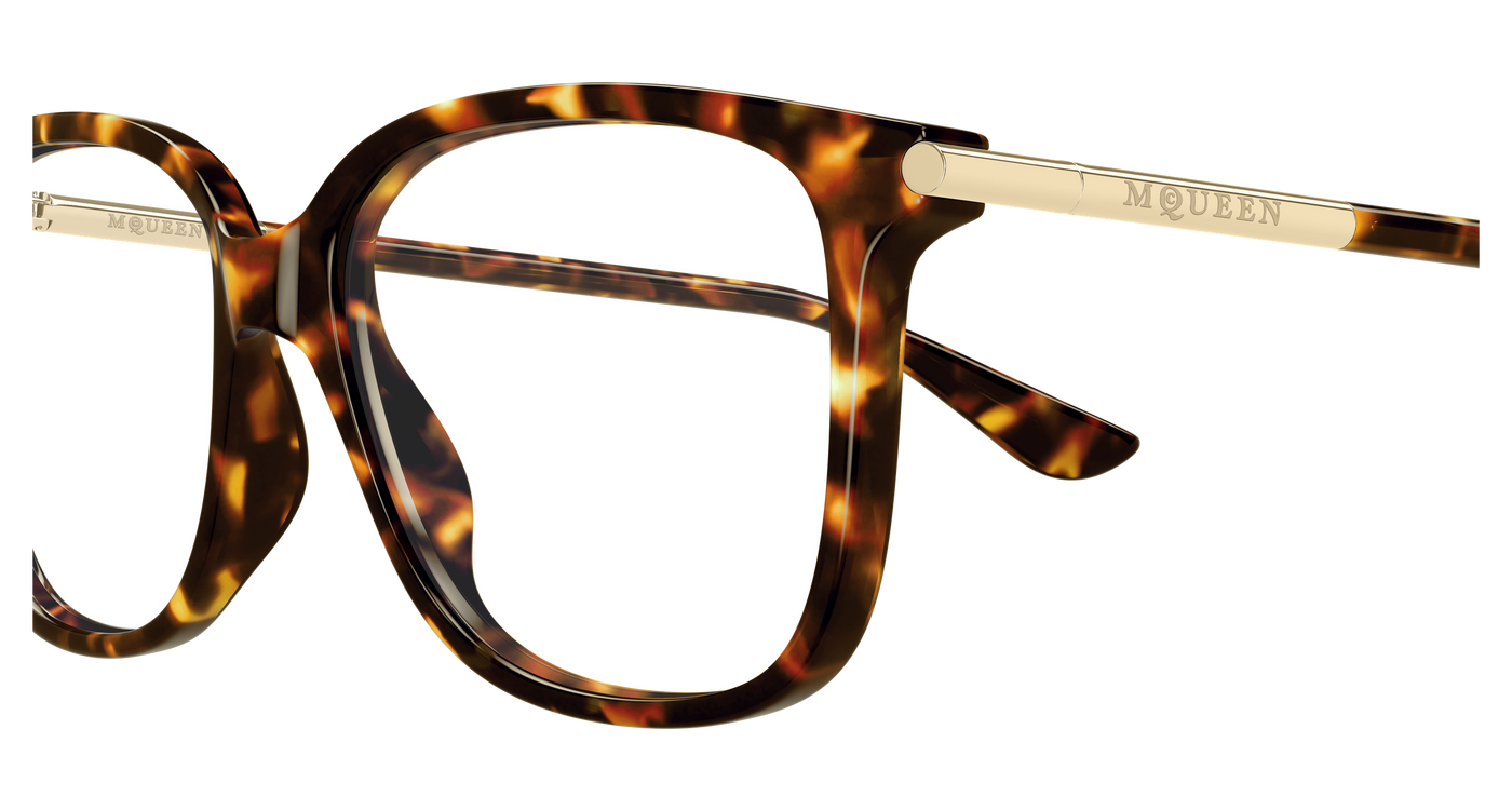 Alexander McQueen AM0554O Havana 007 889652641782