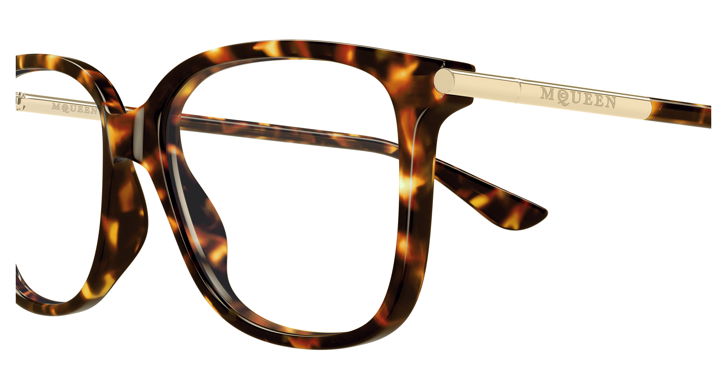 Alexander McQueen AM0554O Havana 007 889652641782