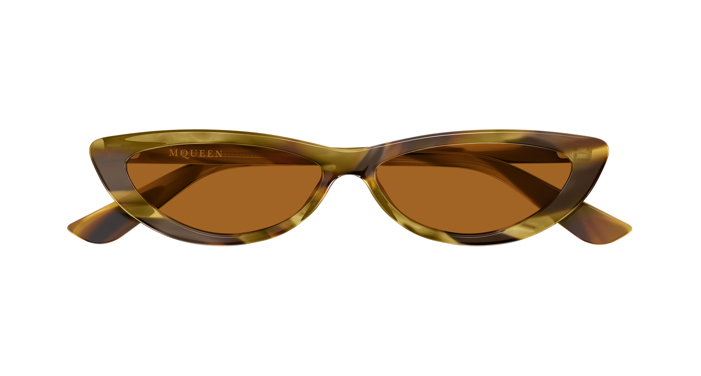 Alexander McQueen AM0535S Havana 006 889652640914