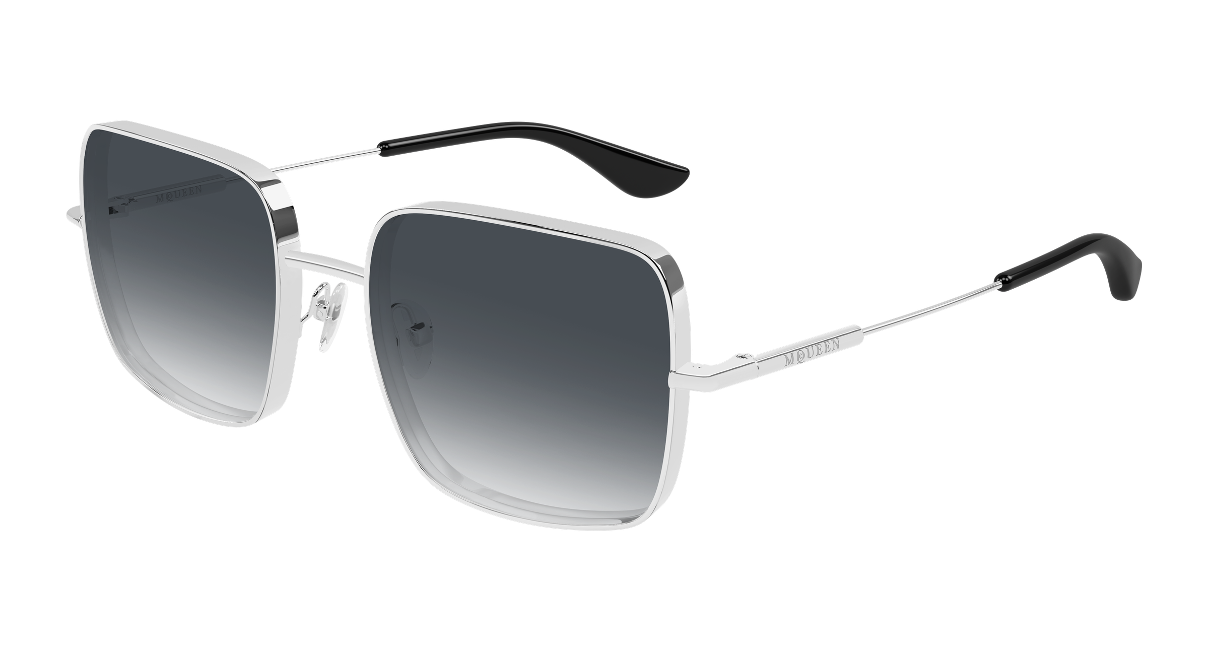 Alexander McQueen AM0564S Silver 889652641690