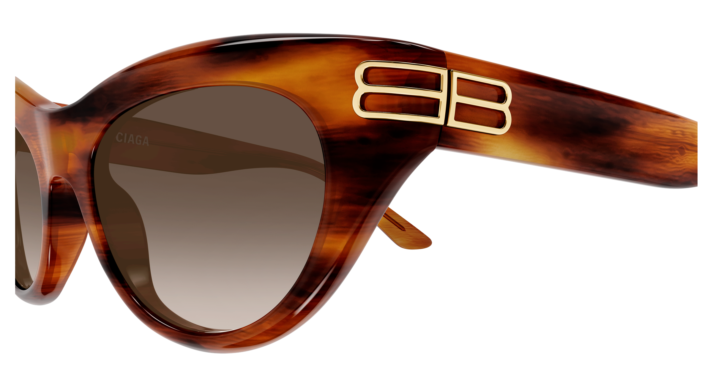 Balenciaga BB0466S Brown 889652623061