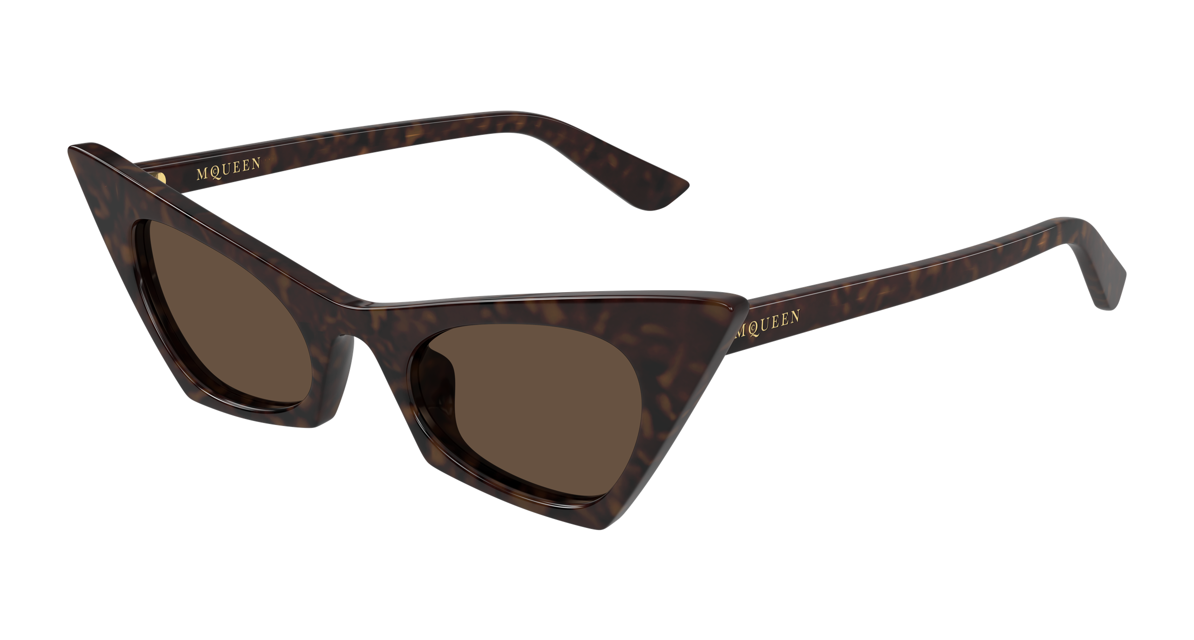 Alexander McQueen AM0557S Havana 002 889652641805