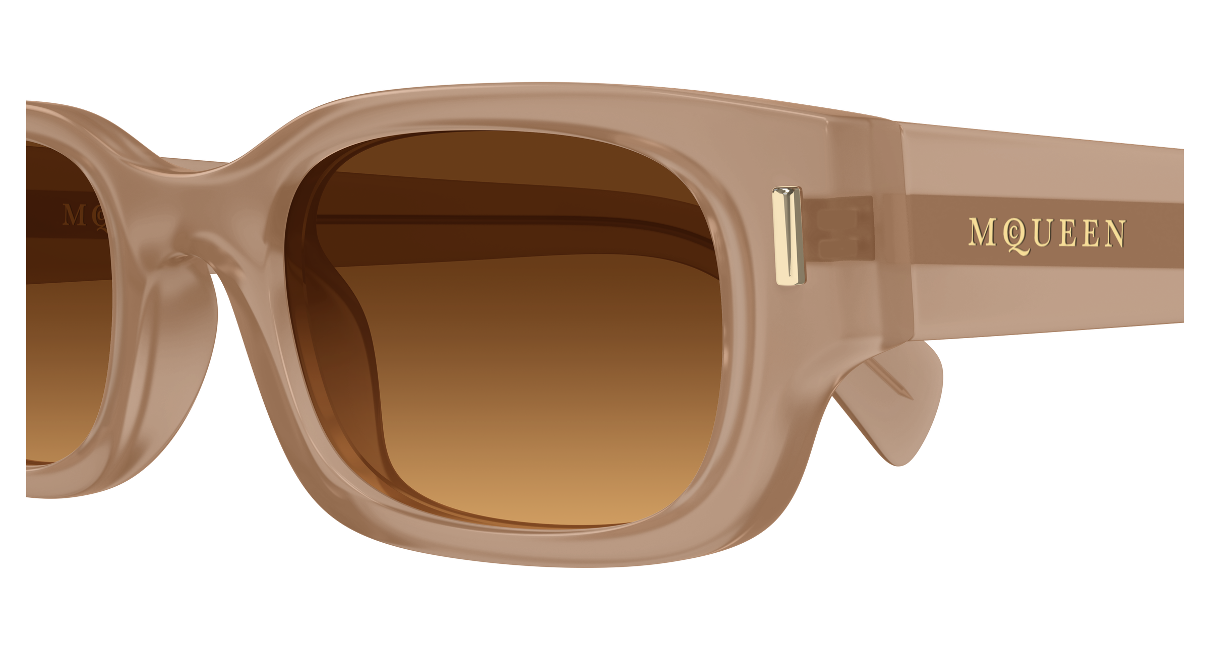 Alexander McQueen AM0549S Brown 003 889652641058
