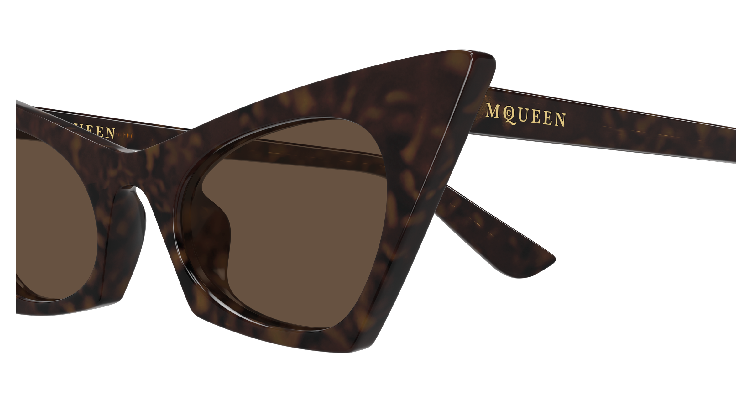 Alexander McQueen AM0557S Havana 002 889652641805