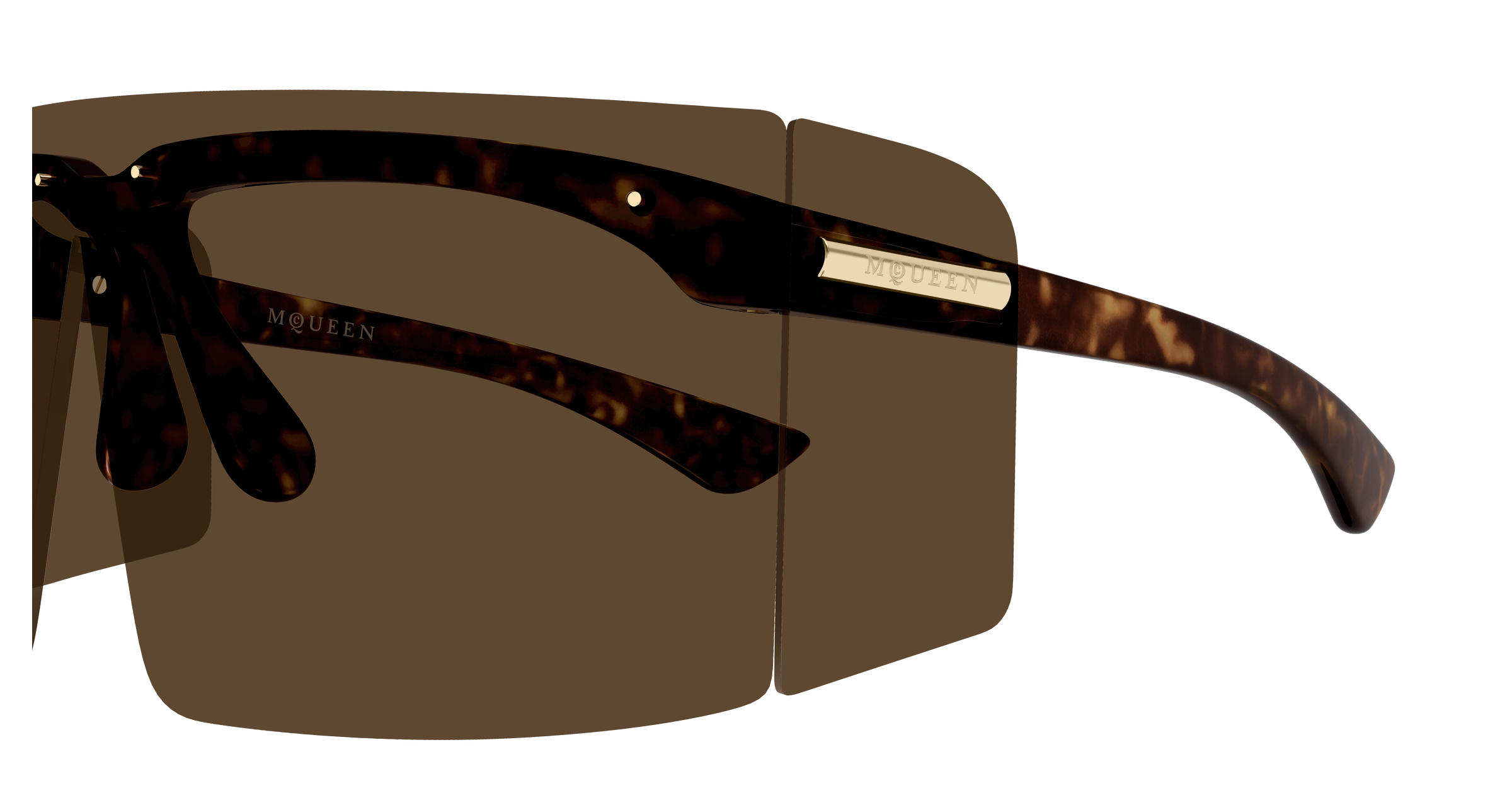 Alexander McQueen AM0594S Havana 889652682266