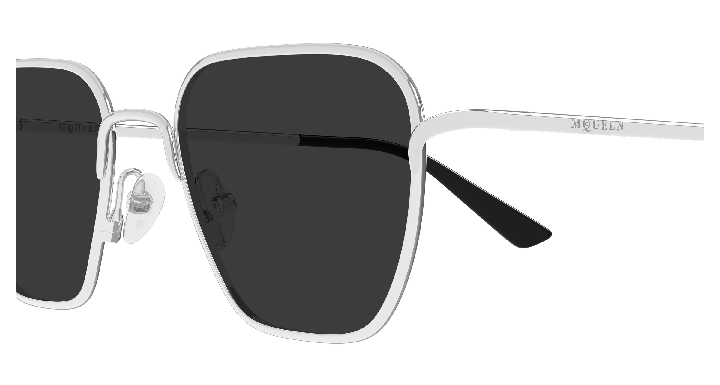 Alexander McQueen AM0561S Silver 889652642109
