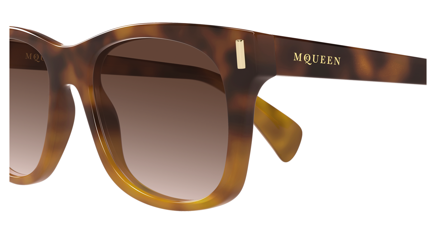 Alexander McQueen AM0551S Havana 889652641164