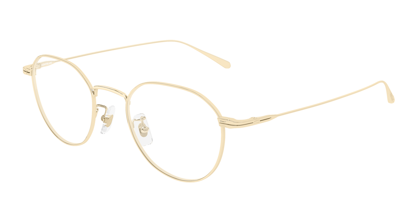 Montblanc MB0476OA Gold 889652640730
