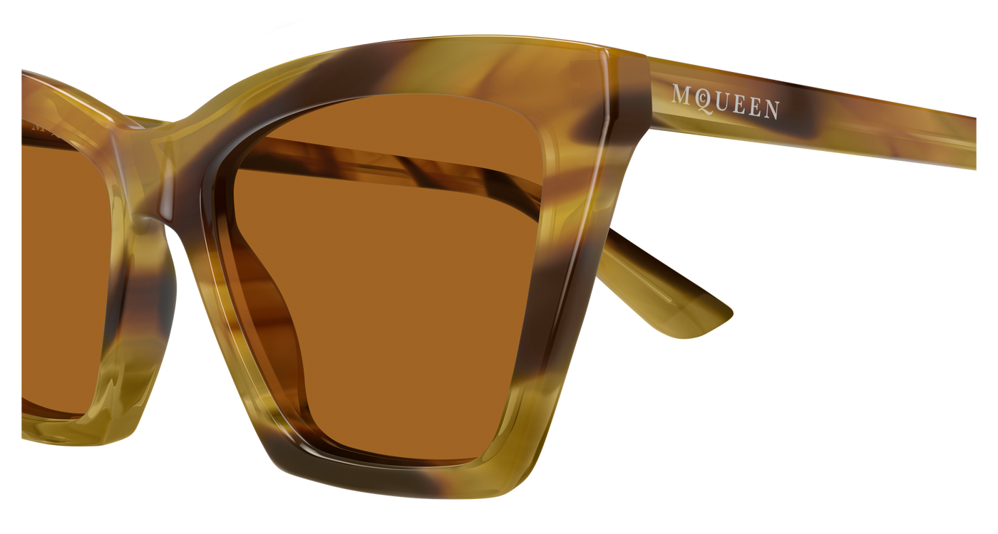 Alexander McQueen AM0536S Havana 006 889652640921
