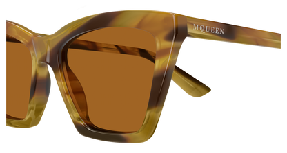 Alexander McQueen AM0536S Havana 006 889652640921