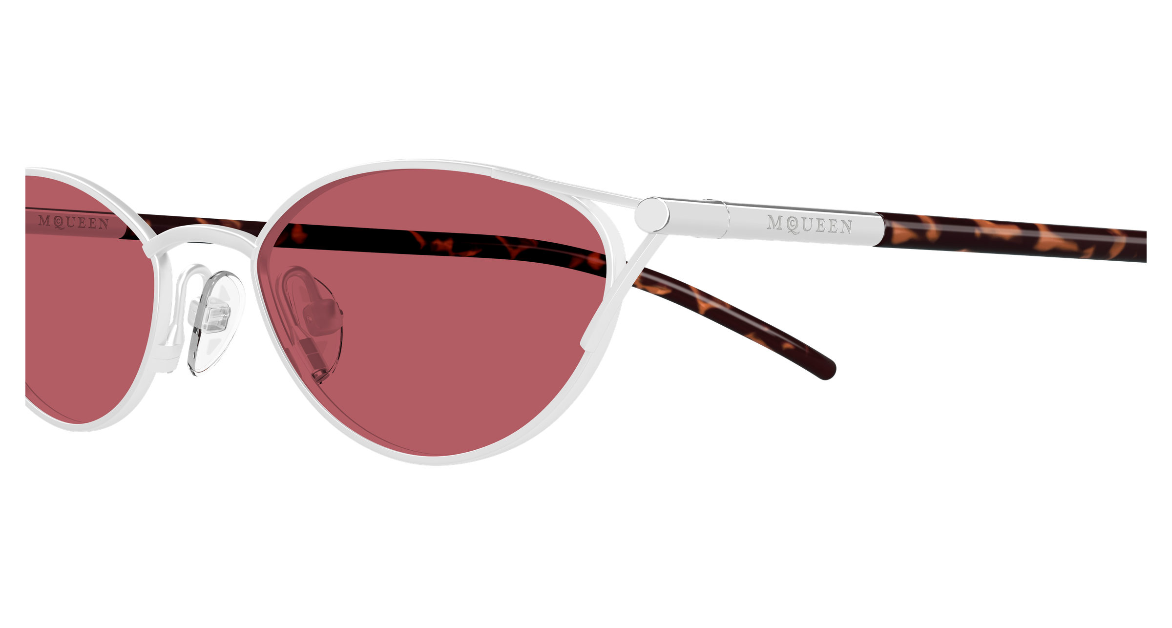 Alexander McQueen AM0563S Silver 889652642178