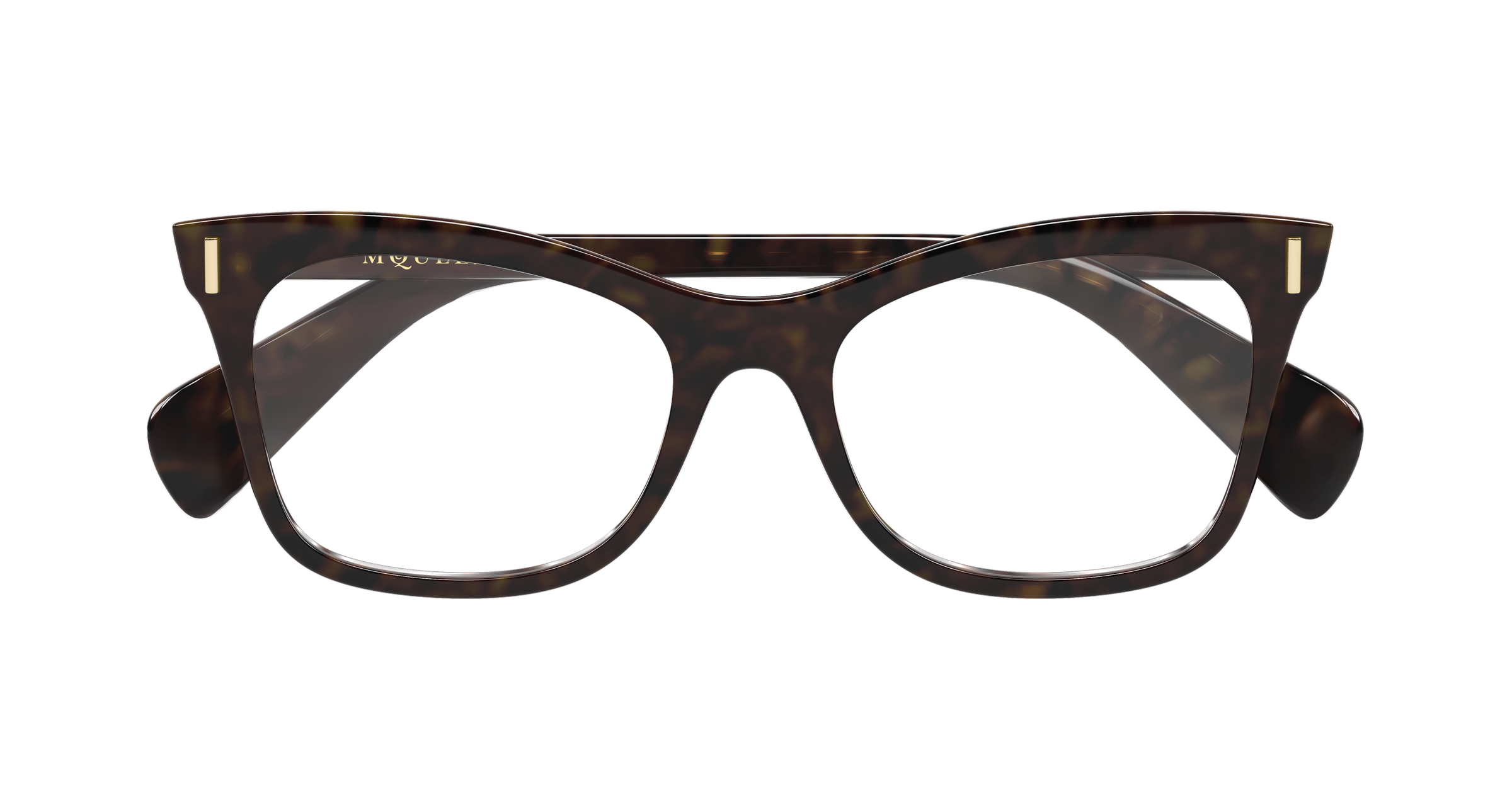 Alexander McQueen AM0552O Havana 889652641201