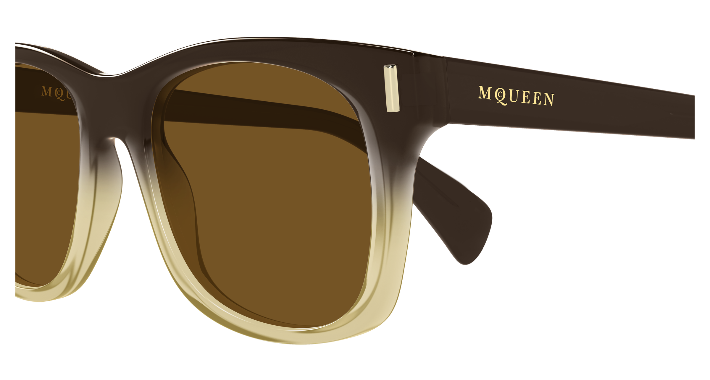 Alexander McQueen AM0551S Brown 889652641188
