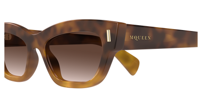 Alexander McQueen AM0548S Havana 889652641003