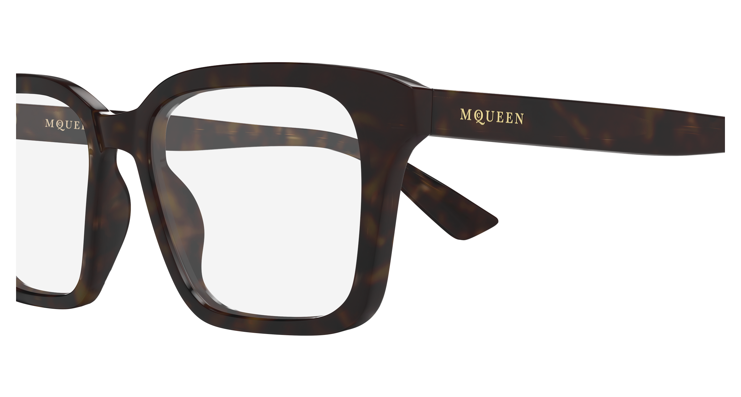 Alexander McQueen AM0566O Havana 889652641607