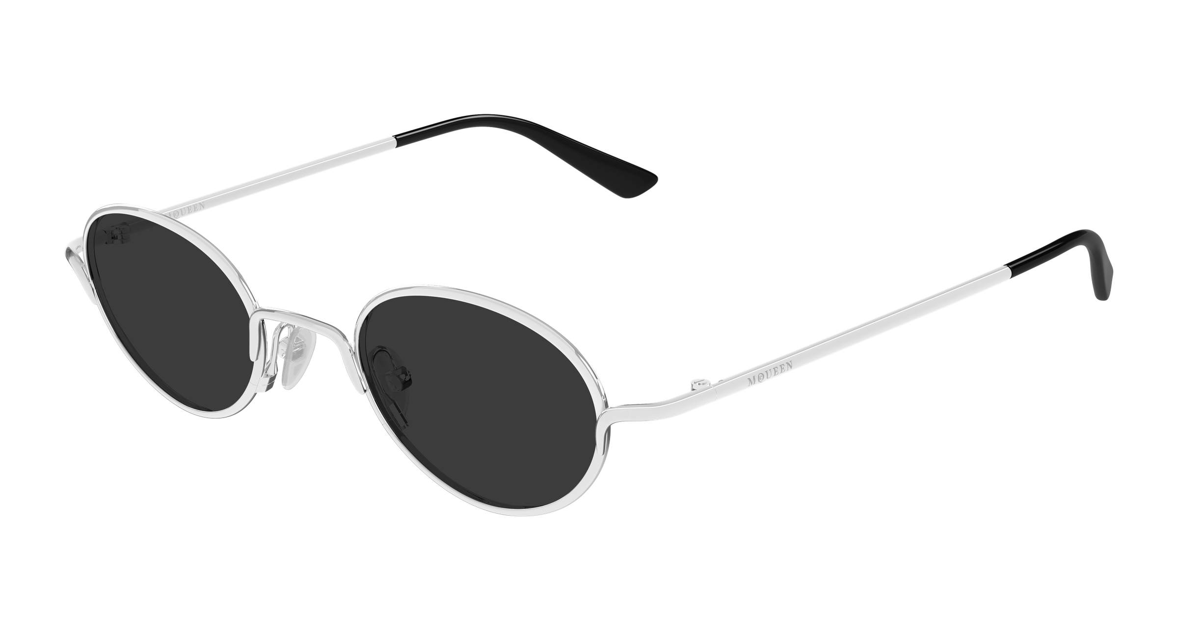 Alexander McQueen AM0562S Silver 889652642246