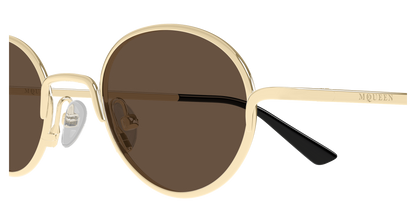Alexander McQueen AM0562S Gold 002 889652642253